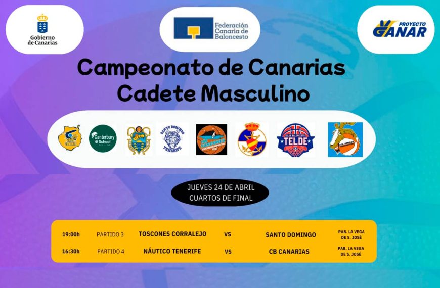 Equipo Cadete clasificado para el Campeonato de Canarias