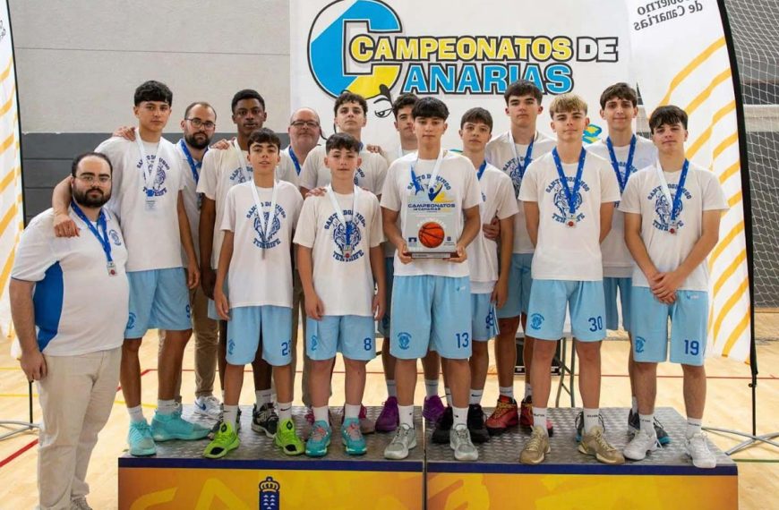 Precadete Masculino Subcampeón de Canarias