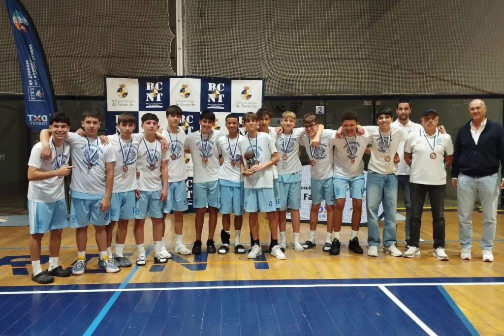 Precadete Masculino tercero de Tenerife