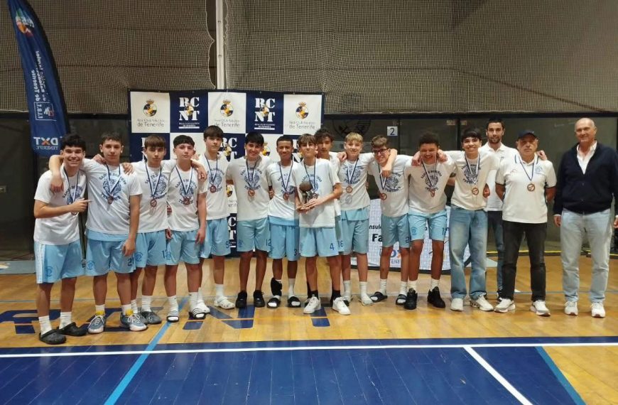 Precadete Masculino tercero de Tenerife