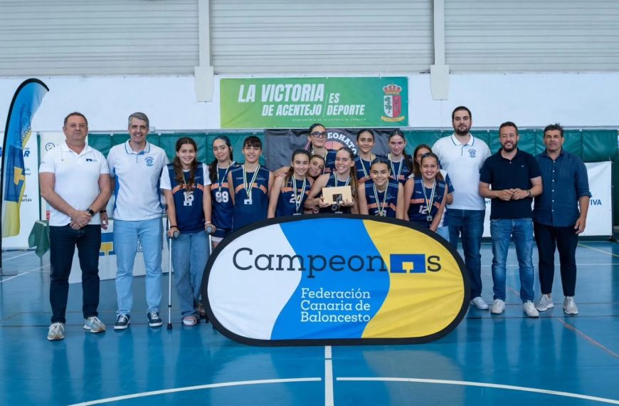 El preinfantil femenino se lleva el Campeonato de Canarias