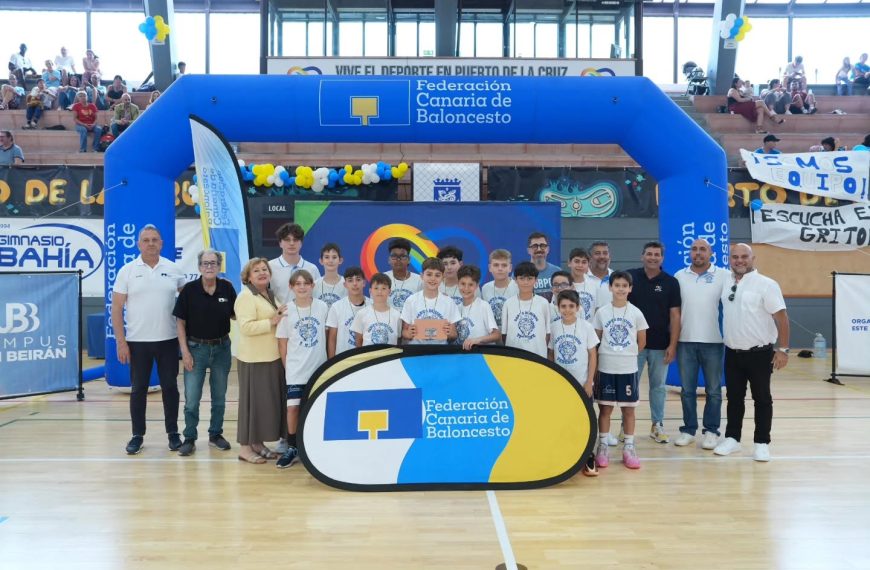 El Minibasket Masculino finaliza terceros de Canarias