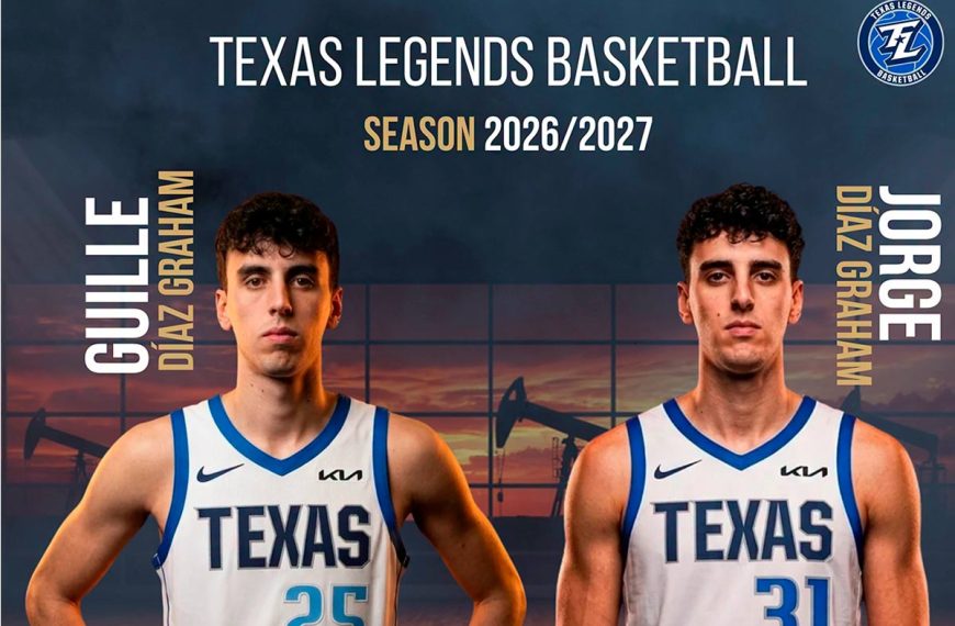 Jorge y Guille Díaz Graham en la Liga de Verano con Dallas Mavericks